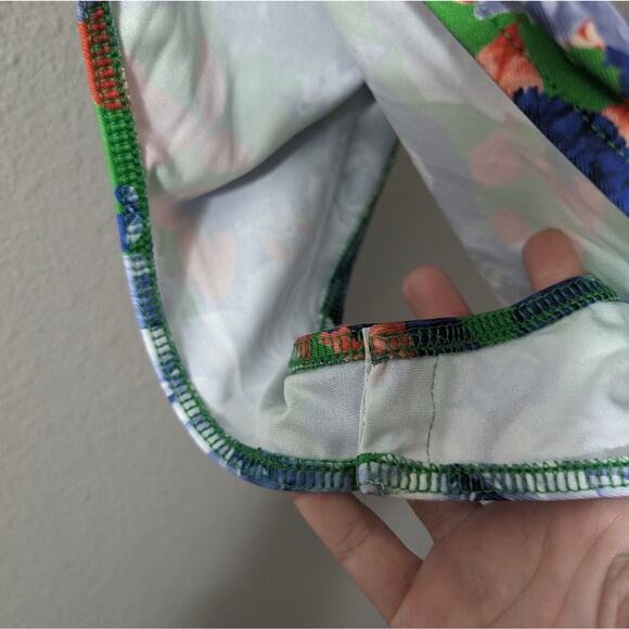 Zara Bodysuit Floral cross stripe - Picture 7 of 7